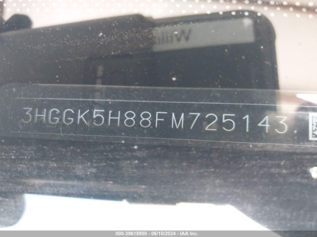 3HGGK5H88FM725143 Honda Fit Ex/ex-l