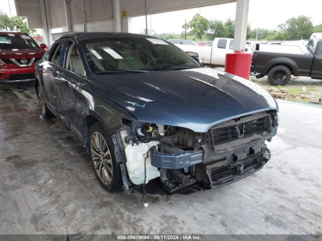 3LN6L5KU0JR607544 Lincoln Mkz Hybrid Premiere