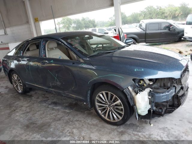3LN6L5KU0JR607544 Lincoln Mkz Hybrid Premiere