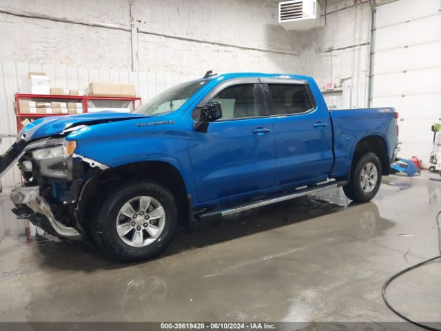 3GCPDDEK3NG505621 Chevrolet Silverado 1500 4wd  Standard Bed Lt
