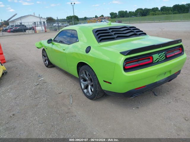 2C3CDZBT7FH703164 Dodge Challenger R/t Plus