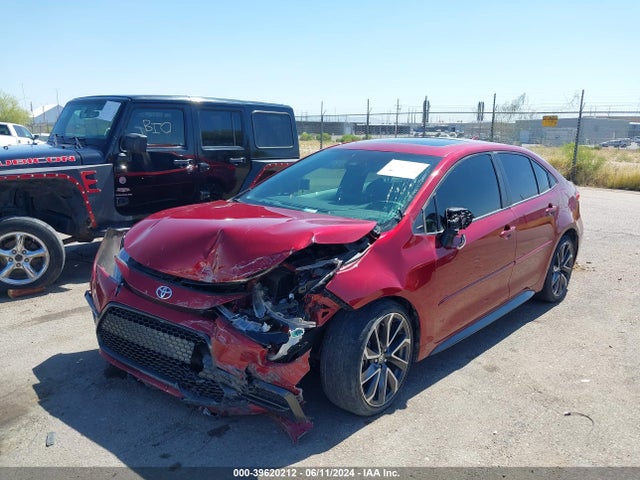 JTDP4MCE8NJ087942 Toyota COROLLA SE