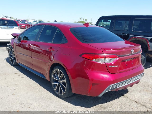 JTDP4MCE8NJ087942 Toyota COROLLA SE