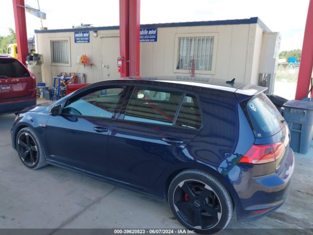3VW5T7AU8HM019859 Volkswagen Golf Gti Autobahn 4-door/s 4-door/se 4-door/sport 4-door