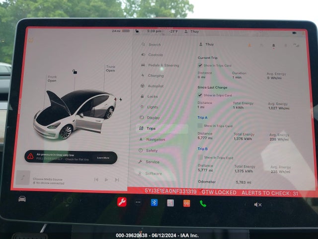 Tesla Model 3 Rear-wheel Drive 2022 5YJ3E1EA0NF331319 Image 10
