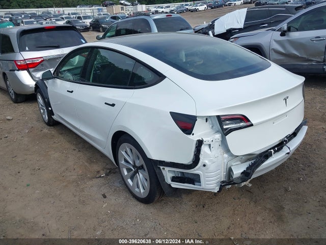 Tesla Model 3 Rear-wheel Drive 2022 5YJ3E1EA0NF331319 Image 3