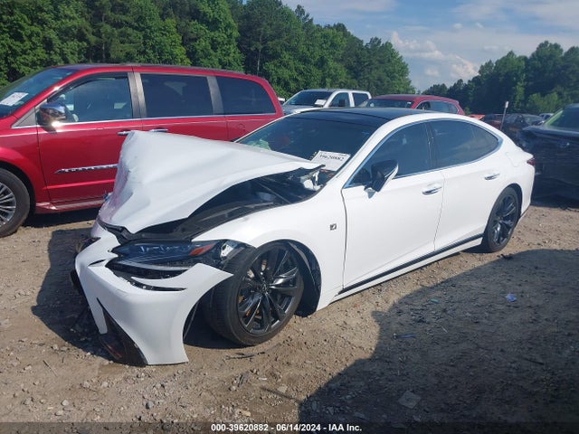 2018 Lexus Ls 500 F Sport მანქანა იყიდება აუქციონზე, vin: JTHB51FF0J5002250, აუქციონის ნომერი: 39620882