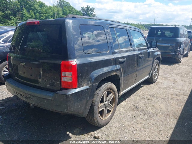 Aukcja sprzedaży 2009 Jeep Patriot Sport, vin: 1J4FF28B99D176927, numer aukcji: 39620919
