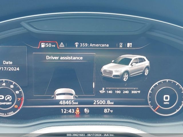 WA1BNAFY2J2088899 Audi Q5 2.0t Premium/2.0t Tech Premium
