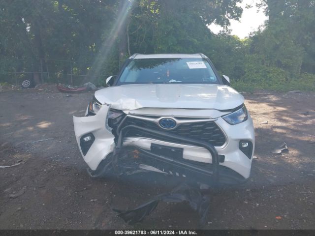 5TDGBRCHXNS553158 Toyota Highlander Hybrid Xle