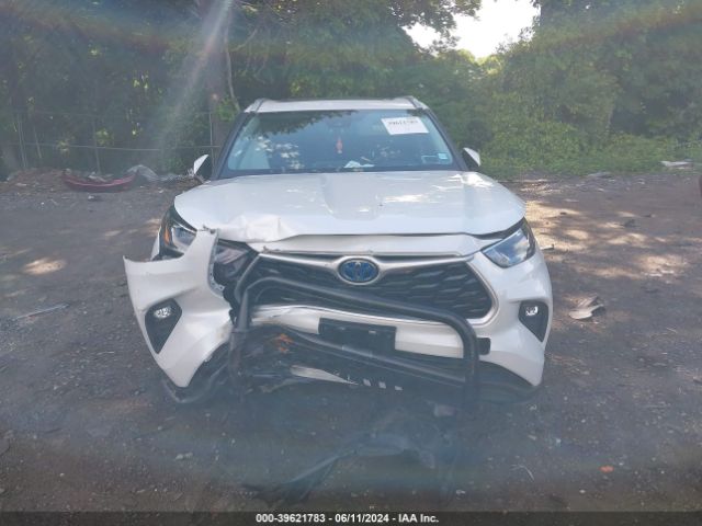 5TDGBRCHXNS553158 Toyota Highlander Hybrid Xle