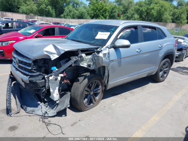 1V2NE2CA9MC200806 Volkswagen Atlas Cross Sport 3.6l V6 Se W/technology R-line