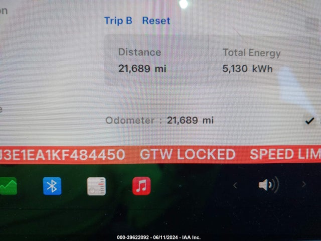 Tesla Model 3 Long Range/mid Range/standard Range/standard Range Plus 2019 5YJ3E1EA1KF484450 Image 7