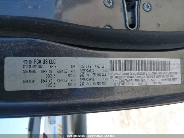 1C4NJPBA2HD115009 Jeep Patriot Sport Fwd