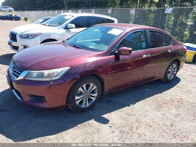 Honda ACCORD LX 2014 1HGCR2F37EA308592 Image 2