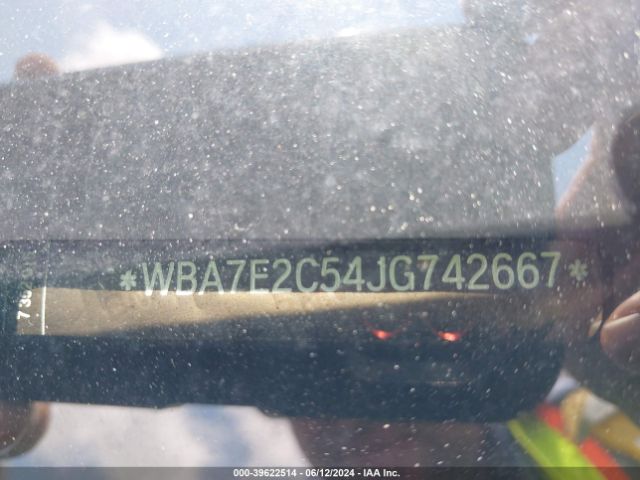 WBA7E2C54JG742667 BMW 740I