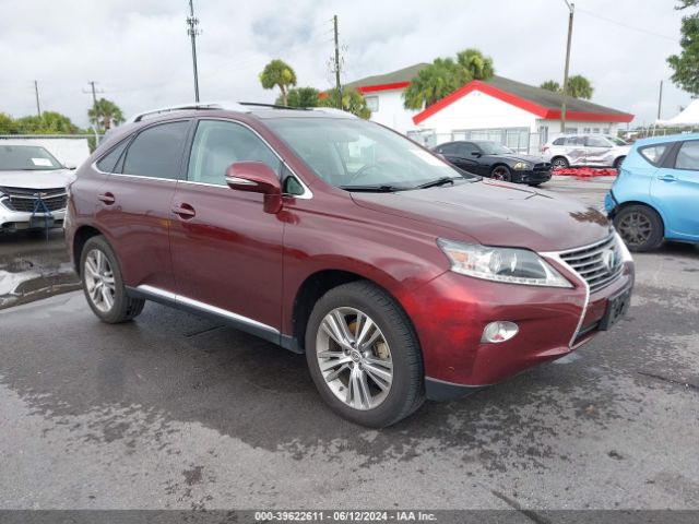 39622611 :رقم المزاد ، 2T2ZK1BA2FC187961 vin ، 2015 Lexus Rx 350 مزاد بيع