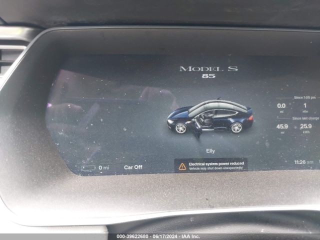 5YJSA1H1XEFP39376 Tesla Model S P85
