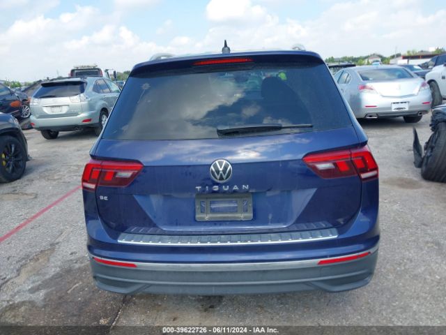 3VV3B7AX2NM159376 Volkswagen Tiguan 2.0t Se