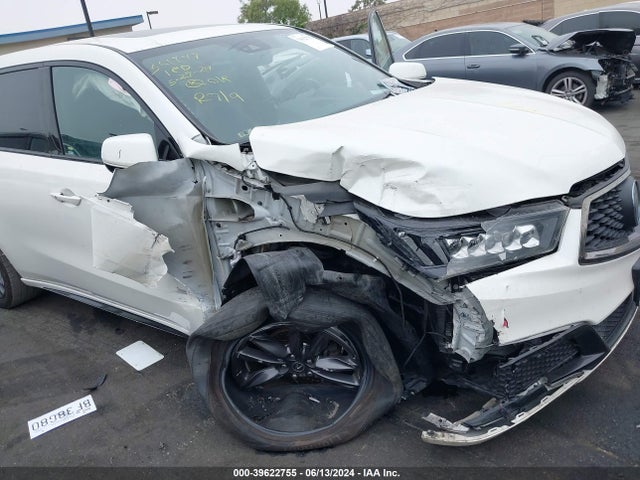 5J8YD4H09KL016266 Acura Mdx Tech   A-spec Pkgs
