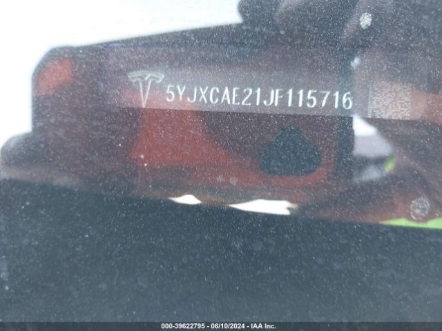 5YJXCAE21JF115716 Tesla Model X 100d/75d/p100d