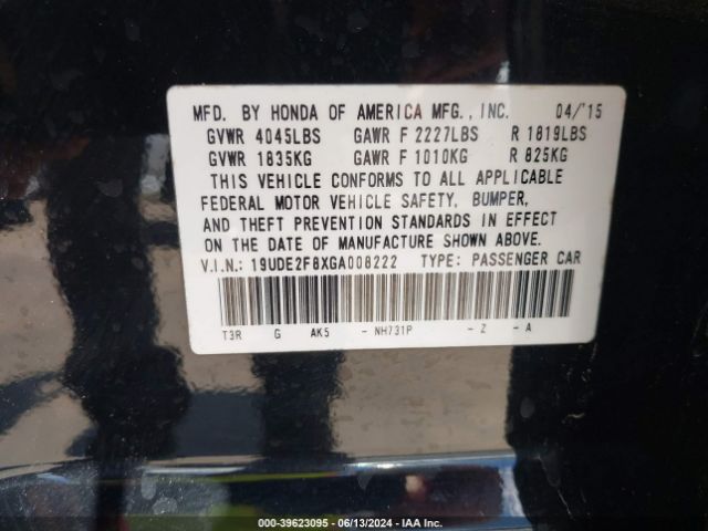 19UDE2F8XGA008222 Acura Ilx Premium   A-spec Packages/technology Plus   A-spec Packages