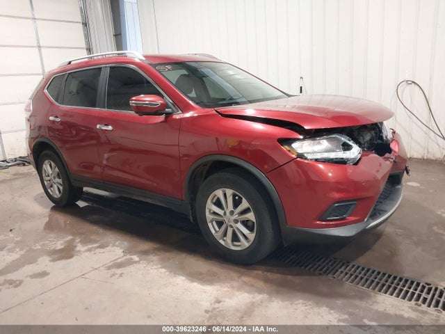 Aukcja sprzedaży 2016 Nissan Rogue Sv, vin: KNMAT2MV2GP700617, numer aukcji: 39623246