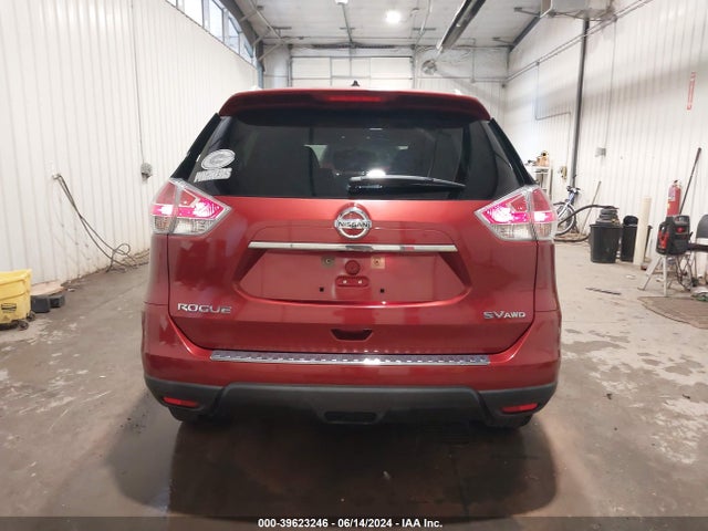 Aukcja sprzedaży 2016 Nissan Rogue Sv, vin: KNMAT2MV2GP700617, numer aukcji: 39623246