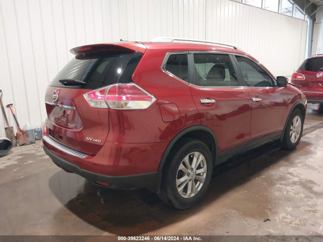 Aukcja sprzedaży 2016 Nissan Rogue Sv, vin: KNMAT2MV2GP700617, numer aukcji: 39623246
