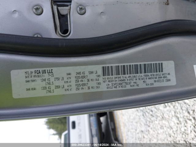 3C4PDCAB4FT756107 Dodge Journey American Value Pkg