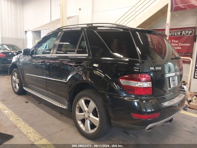 Aukcja sprzedaży 2011 Mercedes-benz Ml 350 4matic, vin: 4JGBB8GBXBA710444, numer aukcji: 39623373
