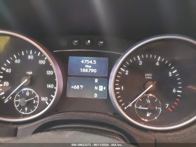 Aukcja sprzedaży 2011 Mercedes-benz Ml 350 4matic, vin: 4JGBB8GBXBA710444, numer aukcji: 39623373