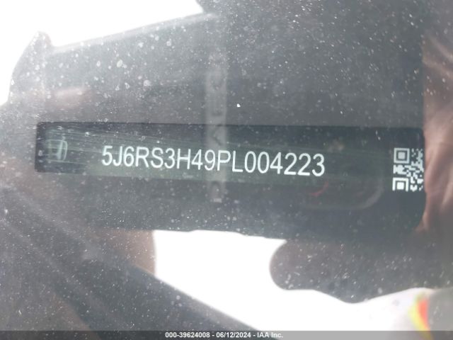 5J6RS3H49PL004223 Honda Cr-v Ex 2wd
