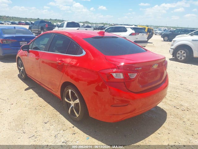 Chevrolet Cruze Lt Auto 2016 1G1BE5SMXG7298820 Image 3