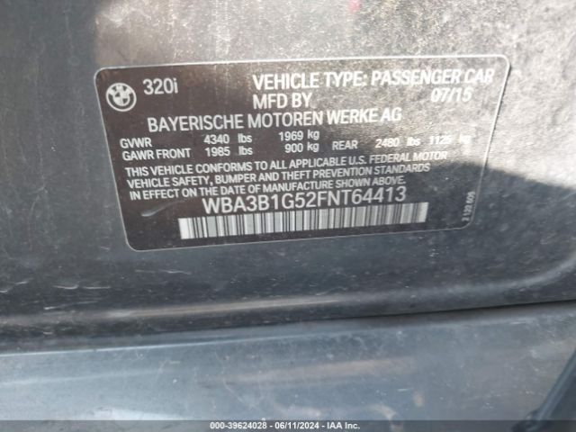 WBA3B1G52FNT64413 BMW 320i