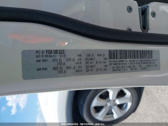 3C4NJCBB4KT749988 Jeep Compass Latitude Fwd