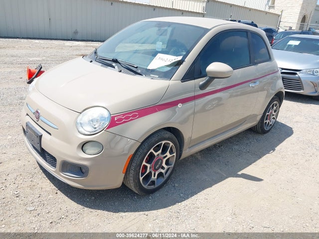 2012 FIAT 500 3C3CFFBR7CT213212 Photo 1