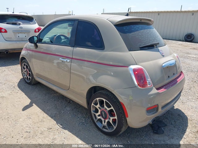 2012 FIAT 500 3C3CFFBR7CT213212 Photo 2
