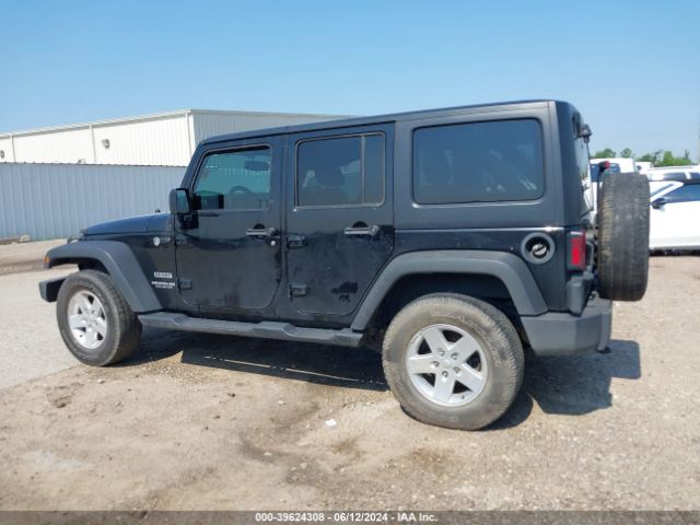 1C4BJWDG4HL724476 Jeep Wrangler Unlimited Sport 4x4