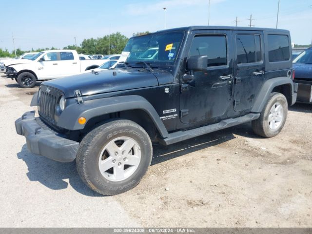 1C4BJWDG4HL724476 Jeep Wrangler Unlimited Sport 4x4