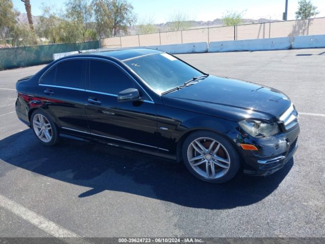 Продажа на аукционе авто 2012 Mercedes-benz C 250 Luxury/sport, vin: WDDGF4HB3CA619285, номер лота: 39624723