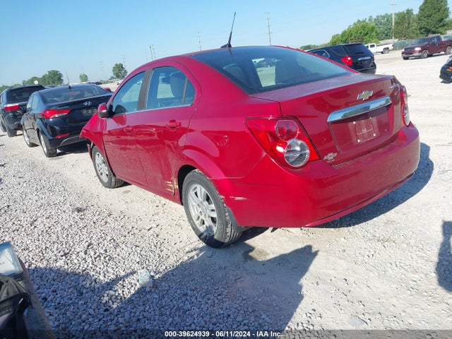 Chevrolet Sonic Lt Auto 2014 1G1JC5SH5E4109896 Image 3