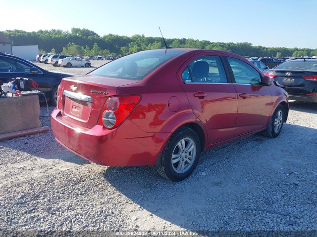 Chevrolet Sonic Lt Auto 2014 1G1JC5SH5E4109896 Image 4