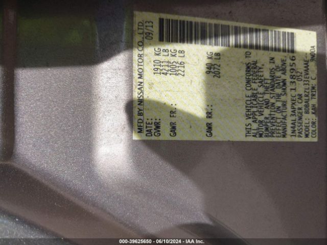 1N4AL3APXEC138956 Nissan Altima 2.5 S