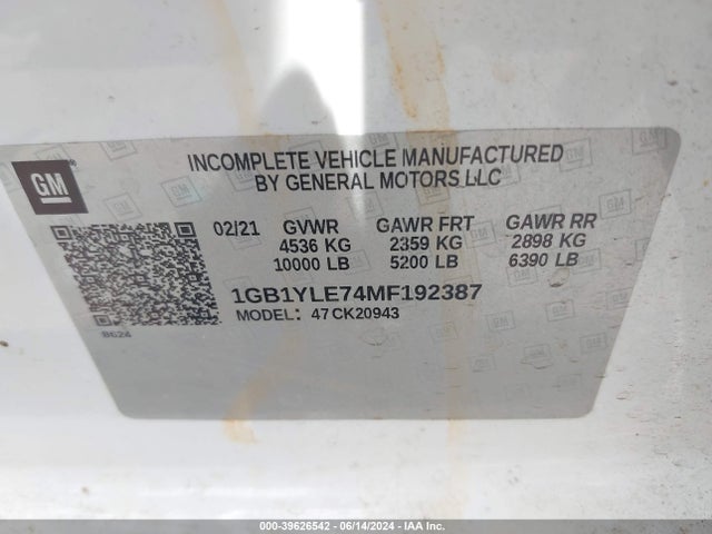 Chevrolet Silverado 2500hd 4wd  Long Bed Wt 2021 1GB1YLE74MF192387 Image 9
