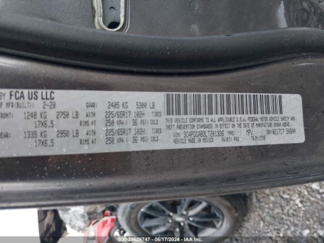 3C4PDCAB3LT201936 Dodge Journey Se Value