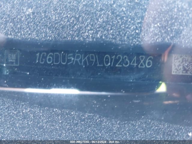 1G6DU5RK9L0123486 Cadillac Ct5 Sport