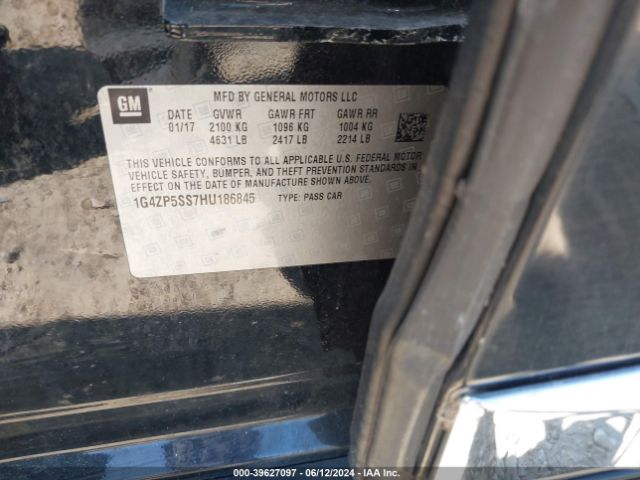 1G4ZP5SS7HU186845 Buick Lacrosse Essence