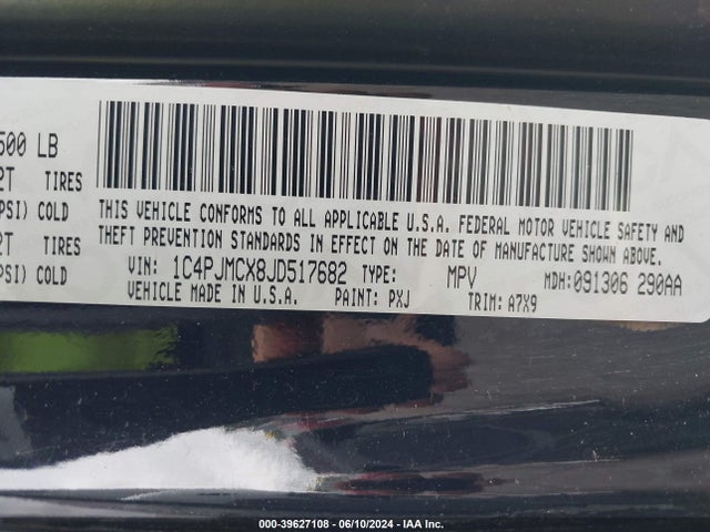 1C4PJMCX8JD517682 Jeep Cherokee Latitude 4x4