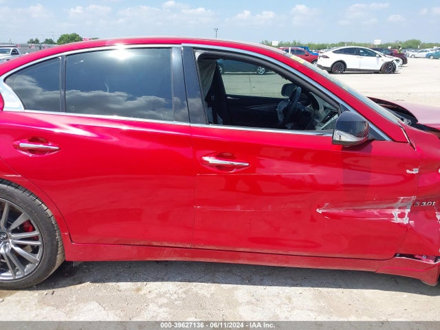 JN1FV7AP6JM461085 Infiniti Q50 3.0t Red Sport 400